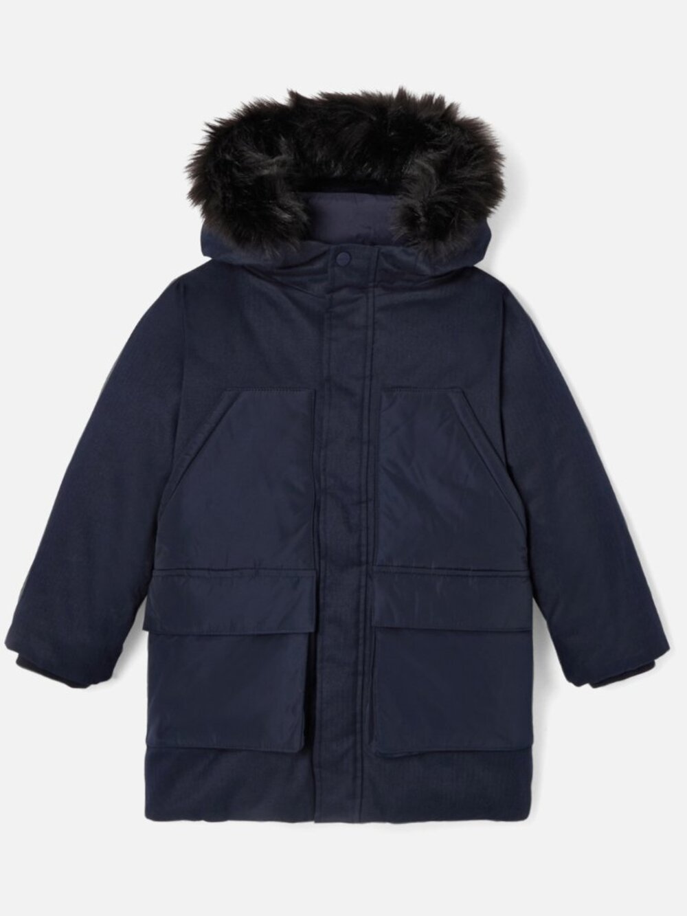 Jacadi Paris Boys' Long Down Jacket Parka EUC
